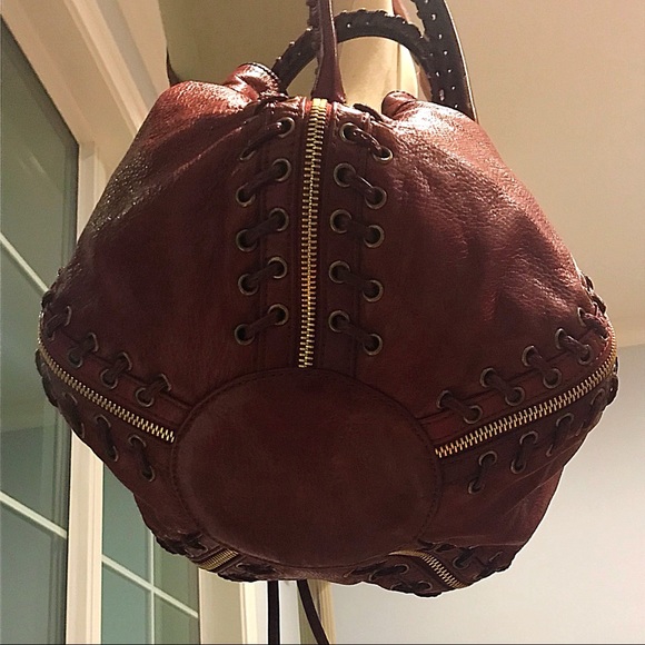 Rebecca Minkoff Bucket Bag - Burgundy/Red - Picture 6 of 8